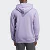 adidas Real Madrid Official Club Graphic Casual Loose Hooded Sweatshirt Daily Sports Pullover Men Magic Lilac HT6460