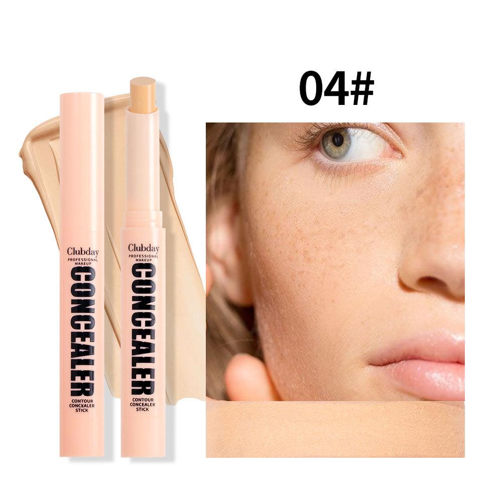 Facial Makeup Matte Natural Shadow Three-dimensional Contouring Stick Spot and Acne Mark Concealer Stick