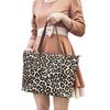 Wind Handtasche Leder Leopardenmuster Pferdehaar Mode Umhängetasche Pendler Tragetasche