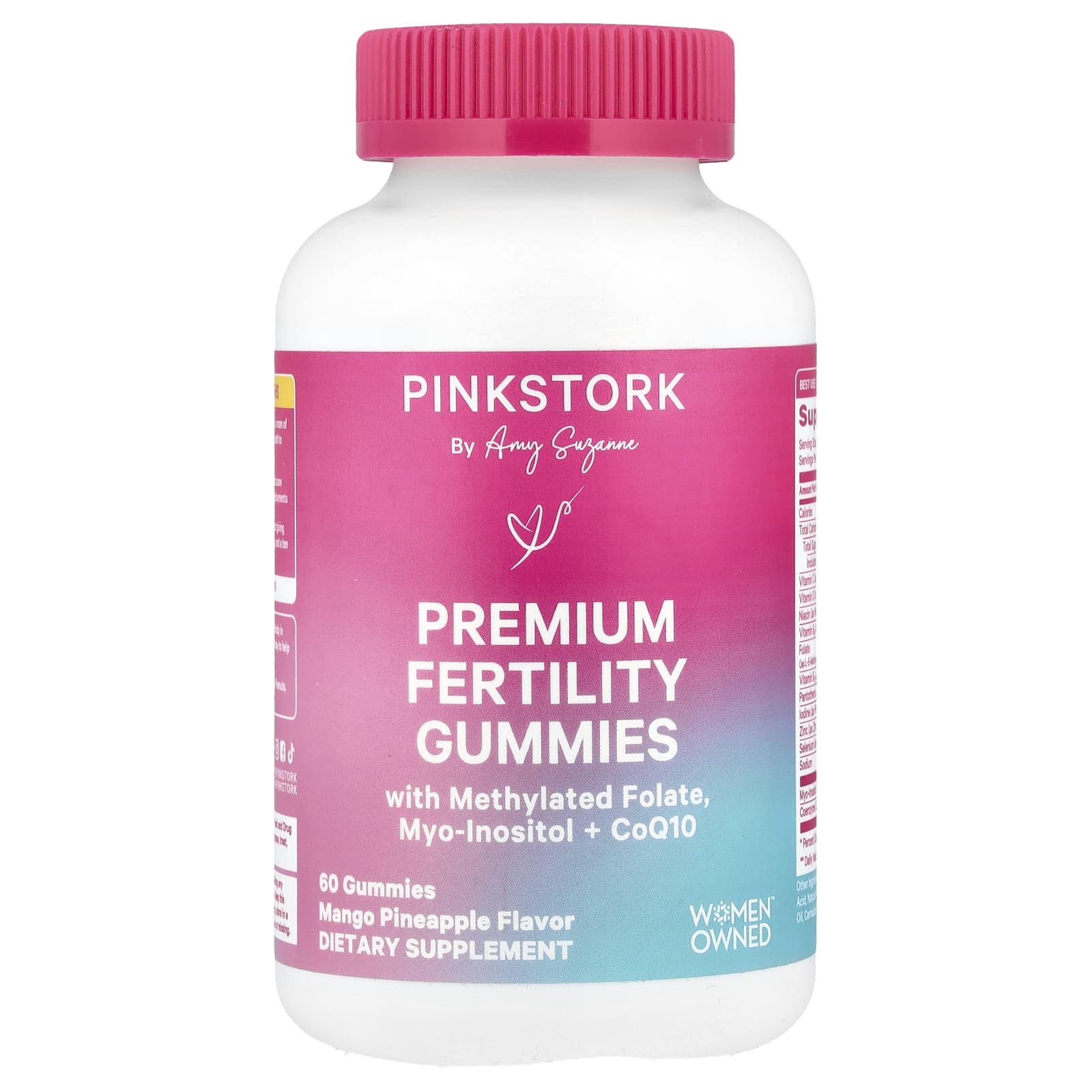 

Premium Gummy Jelly to Promote Pregnancy, Mango Pineapple, 60 Gummy Jelly