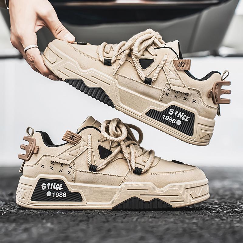 Fashion Men's Casual Board Shoes Comfortable Breathable Outdoor Anti Slip Wear-resistant Four Season Male Versatile Shoes Zapatillas