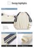 2025 New Cross-border Men's Two-Stripe Casual Crew Neck Outfit - Youth Spring/Autumn Fashion Set