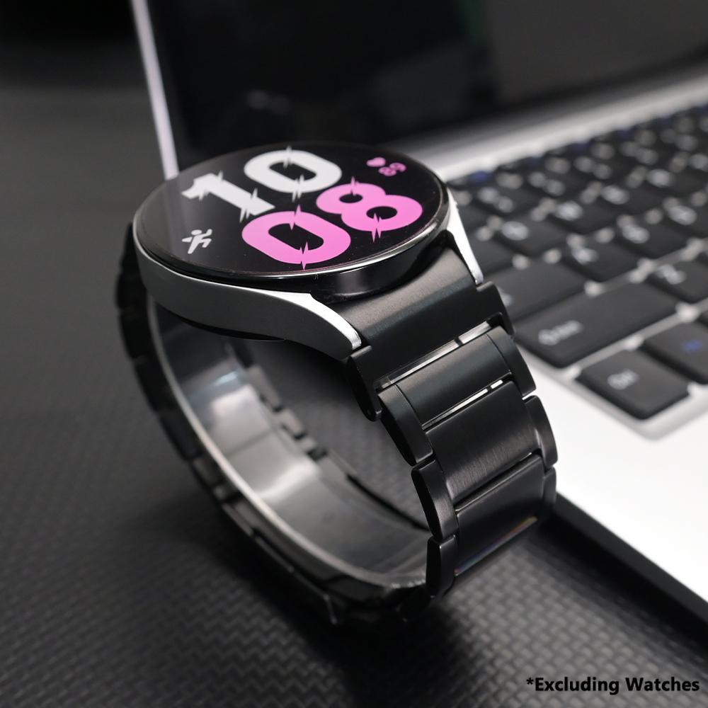 Titanium Strap for Samsung Galaxy Watch 6 Classic 47mm 43mm 7 6 5 4 44mm 40mm 5 Pro 45mm FE 4 Classic 46mm 42mm Wrist Bracelet