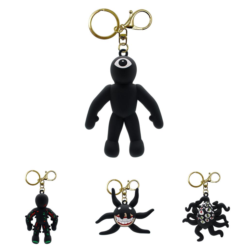 Get Your Scare On With These Doors Roblox Figure Keychains Perfect For Halloween And Everyday Use!
