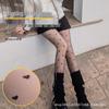Velvet Warm Polka Dot Pantyhose with Double Layer & Replaceable T-Crotch