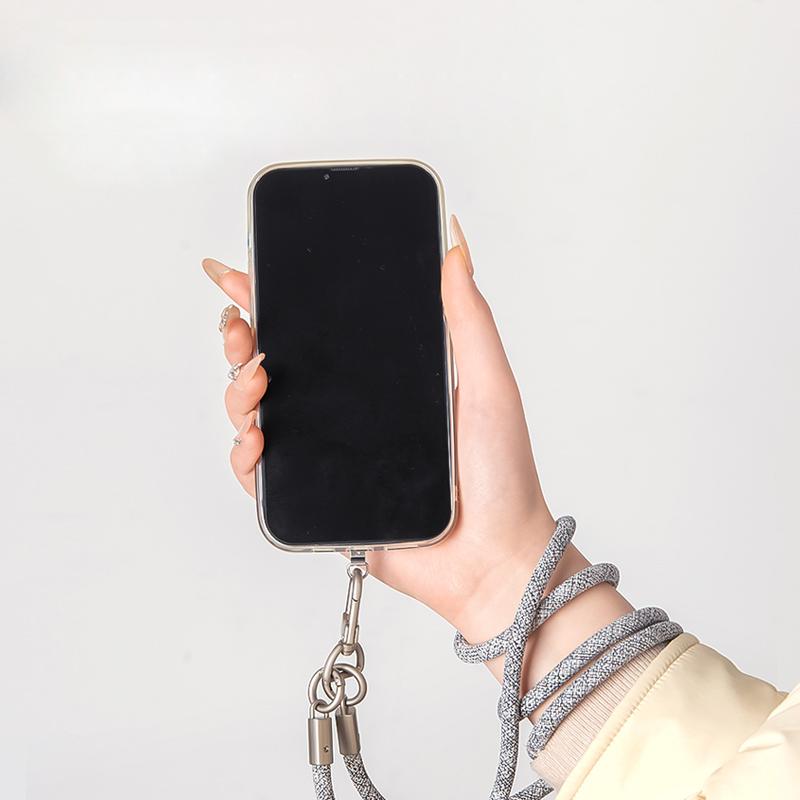Universal Cross-body Lanyard Anti-lost Phone Case Detachable Climbing Neck Strap Cord Rotatable Clasp Safety Rope New