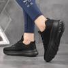 White Women Lightweight Sneakers Outdoor Running Sport Shoes Female Mesh Breathable Trainning Shoes White Flat Walking Shoes 44