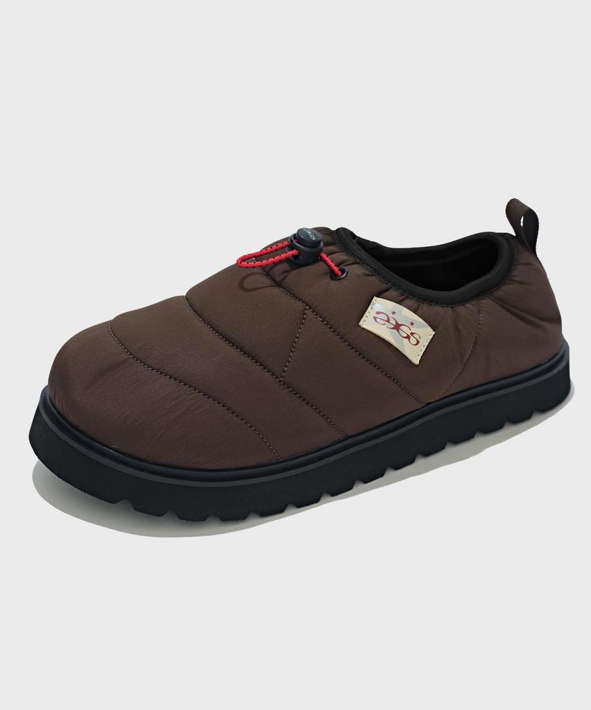 23.65 Polka 1 V2 Padded Thermal Slippers Brown Red