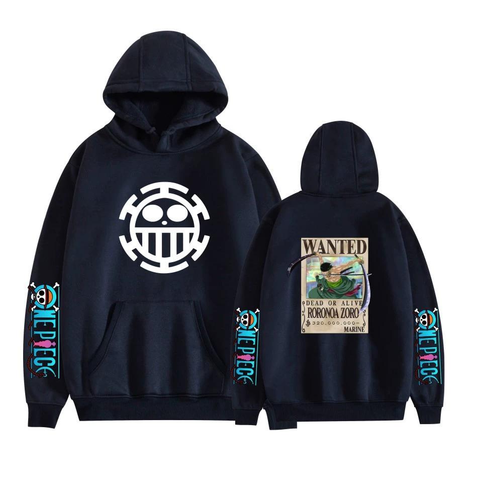 ONE PIECE Hoodies Graphic Printed Sweatshirts Casual Long Sleeve Tops for Men Women