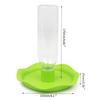 Lotus Shape Automatic Water Dispenser for Turtle Amphibious Reptile Feeding Bowl Plastic Non-Spill Water Feeder Lizard Tortoise
