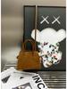Women's Genuine Leather Retro Handbag - Large Capacity, Frosted Cowhide, Autumn/Winter Trendy Commuter Bag