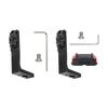 Universal Horizontal Mount Bracket for Action Cameras Enhancing Stability Aluminum Alloy Construction Multiple Angle Adj