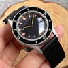 Tandorio 40mm 50-Fathoms New Retro Automatic Men Watches For Miyota 8215 20ATM Sapphire Glass Titanium Diver Watches Luminous