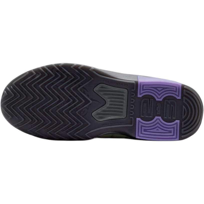 Nike Lebron Witness 9 GS Volt Tint Black Kids Sneakers Green Smoke-Grey Multi-Color HV2270-701