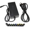 96W Laptop Power Adapter 12-24V Adjustable Voltage Laptop Charger Adapter Multiple Portable Use Laotop Power Supply Adapter