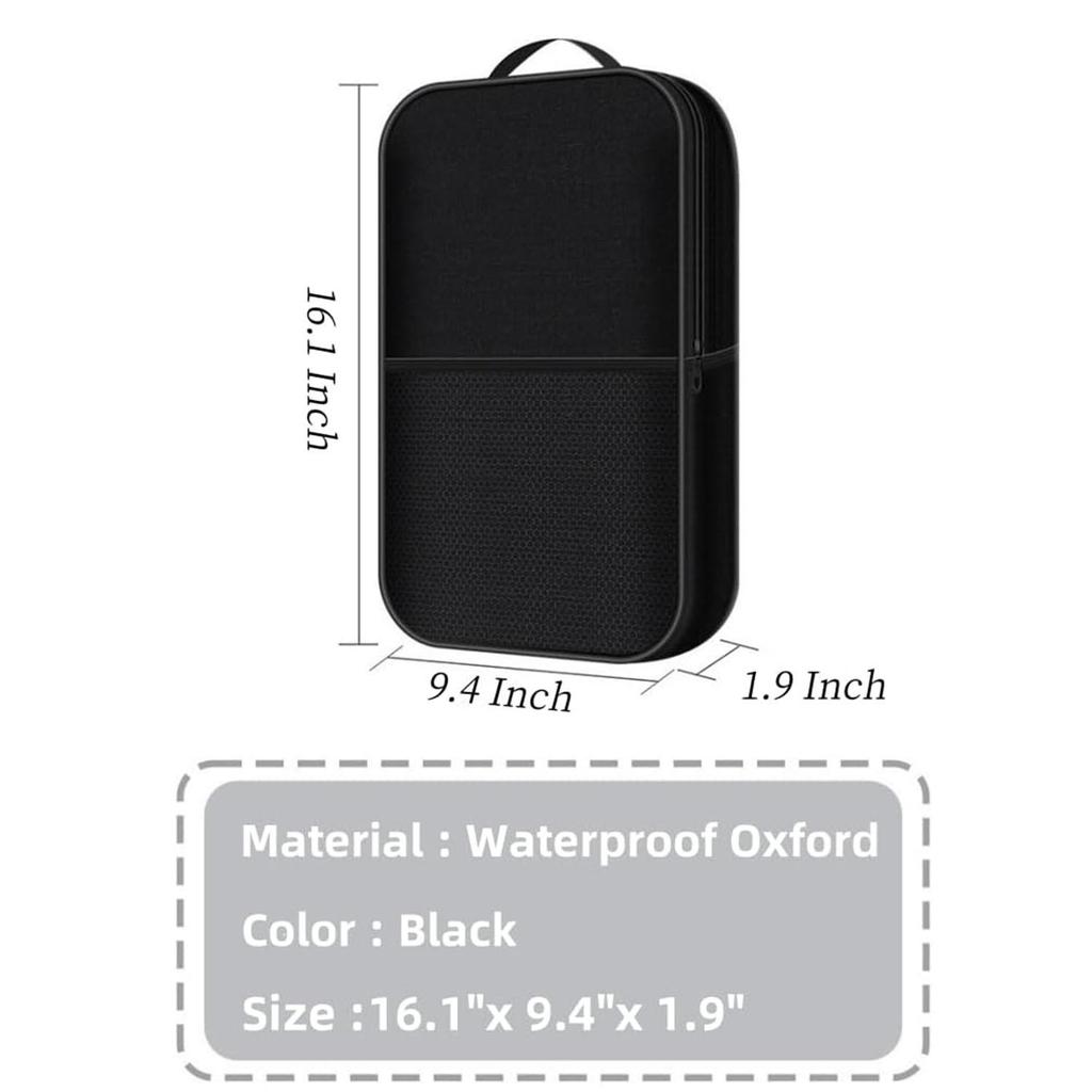 Pickleball Racket Bag: Foldable, Waterproof Polyester Backpack for Outdoor Sports & Accessories