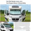 Internal Thermal Blinds 7 Layers Cover Windscreen For Fiat Ducato 2006 2022 For Peugeot Boxer/Citroen Relay Windshield Sunshades