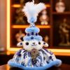 Soft Stuffed Animal Sheep Figurines PP Cotton Lamb Plush Doll  Xinjiang Travel Souvenir