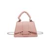 New Solid Color Simple Temperament Handbag for Women's Versatile One-shoulder Crossbody Bag Korean Version Retro Mini Bag