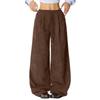 Women's Casual Loose Comfortable Fashionable Solid Color Wide Leg Pants