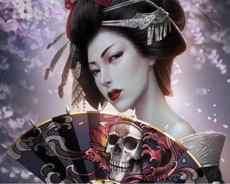 מקדחה מלאה ציור יהלומי מרובע חלום מנגרובים נוף תמונה של יהלומי ריינסטון רקמת זאב סוס בעל חיים תפר צלב דקור לבית