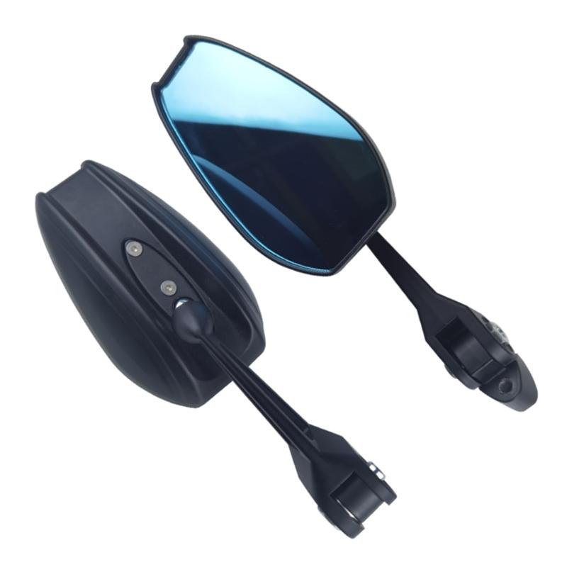 1 Pair Motorcycle Handle Bar Rearview Mirror Scooter Motocross Rearview Mirrors For Mavericks Electric Vehicle Universal