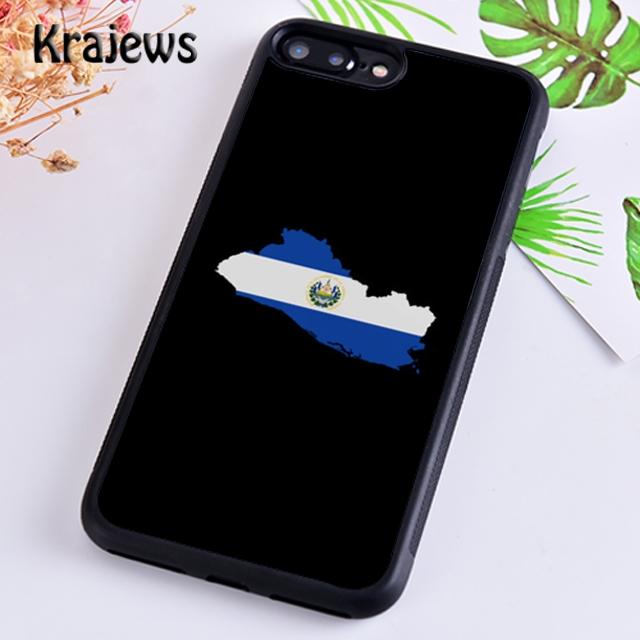 

Krajews El Salvador National Flag Soft Phone Case Cover For iPhone 17 Air 16 15 14 plus 11 12 13 pro max coque Fundas iPhone 13