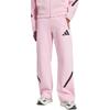 New Adidas Women's Z.N.E. Barrel Tracksuit Bottoms True Pink JC5410