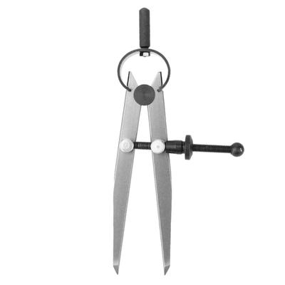 Metal Holder Measuring Tool User-Friendly Adjustment Compasses Spacing Gauge DIY Line Drawing Gauge for Leathercraft Furniture