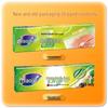 Miaojie Medium Resealable Food Storage Bags