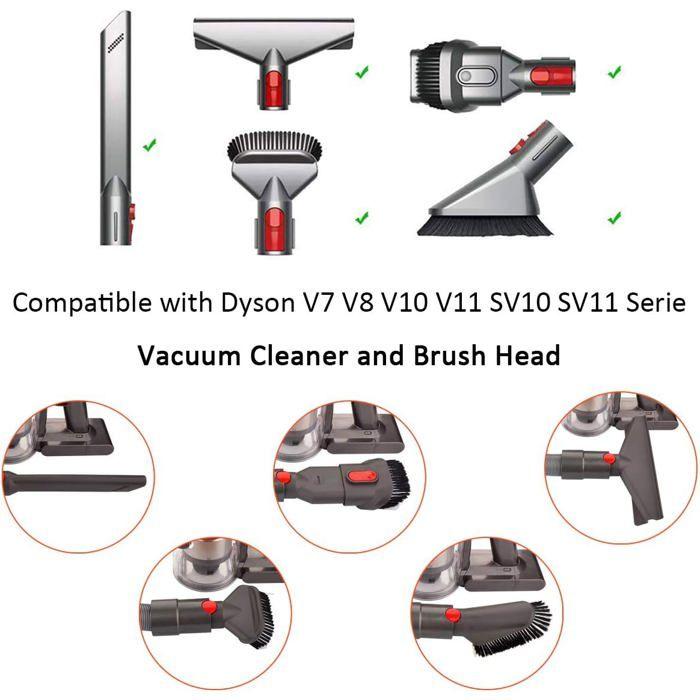 Tuyau extensible compatible Dyson V7 V8 V10 V11 SV10 SV11 – raccord ABS universel