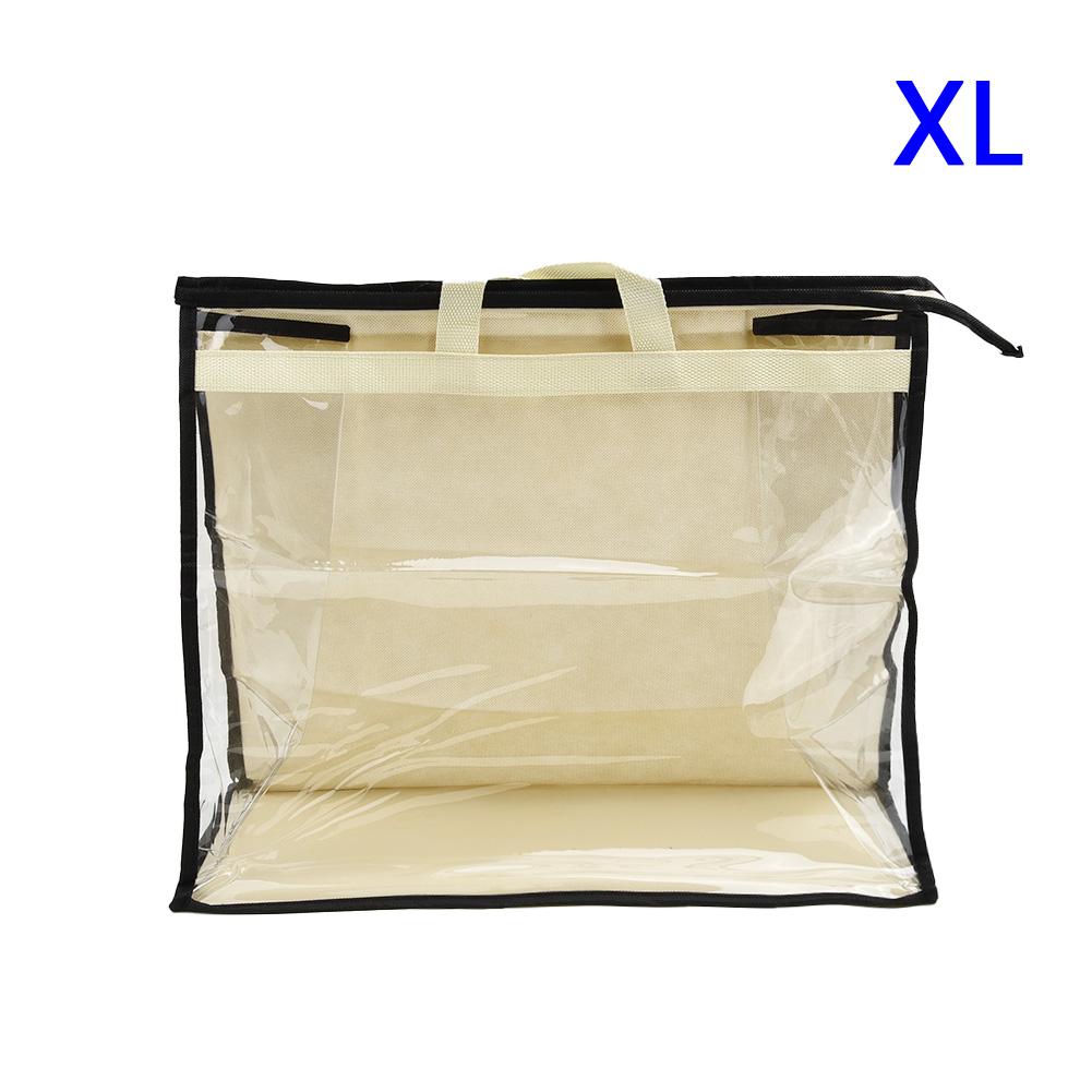 S/M/L/XL Atmungsaktive Handtaschen-Staubschutzhülle Aufbewahrungstasche Staubdicht Feuchtigkeitsbeständig Vliesstofftaschen Aufbewahrung & Organisation für Zuhause