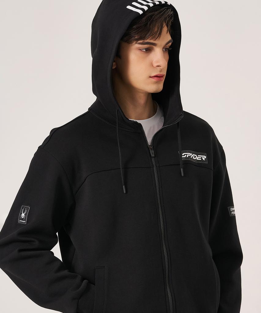 Spyder Men'S Radpad Zip-Up Hoodie Splpcnft301Mblk