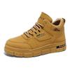 Herrenstiefel Neue High-Top-Leder-Oberfläche Herrenschuhe Outdoor Verschleißfest Mode Sport Laufen Arbeitsstiefel Schneestiefel