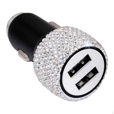 Podwójna ładowarka samochodowa USB pasująca do Samsung Galaxy Note 9 8 S21/S20/S10/S9/S8/S7
