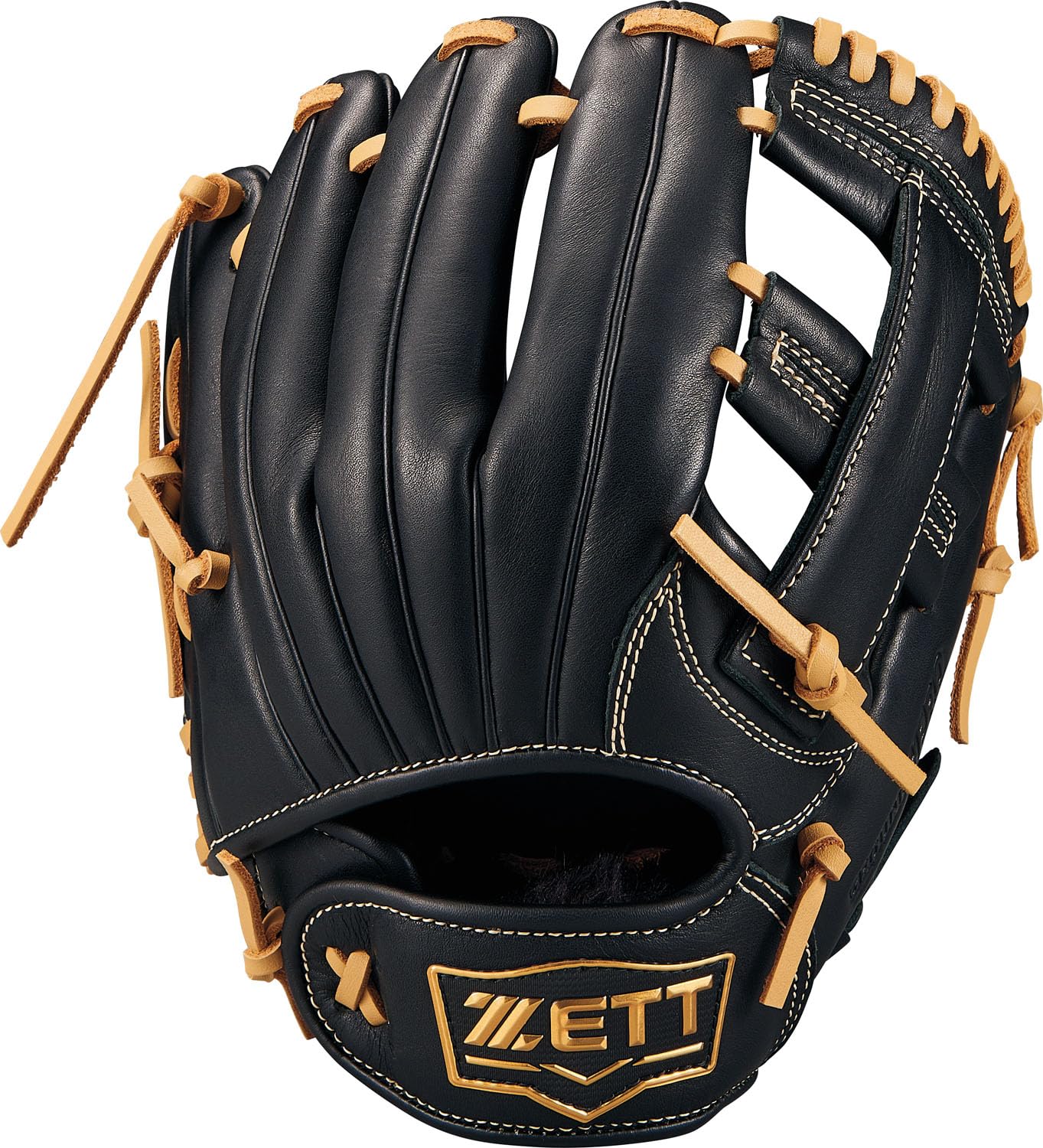 

ZETT Youth Baseball Ground Black x Pastel Brown BJGB76525F Glove, Hero, All-Around, Left-Handed Throw, (1932), Size Small,
