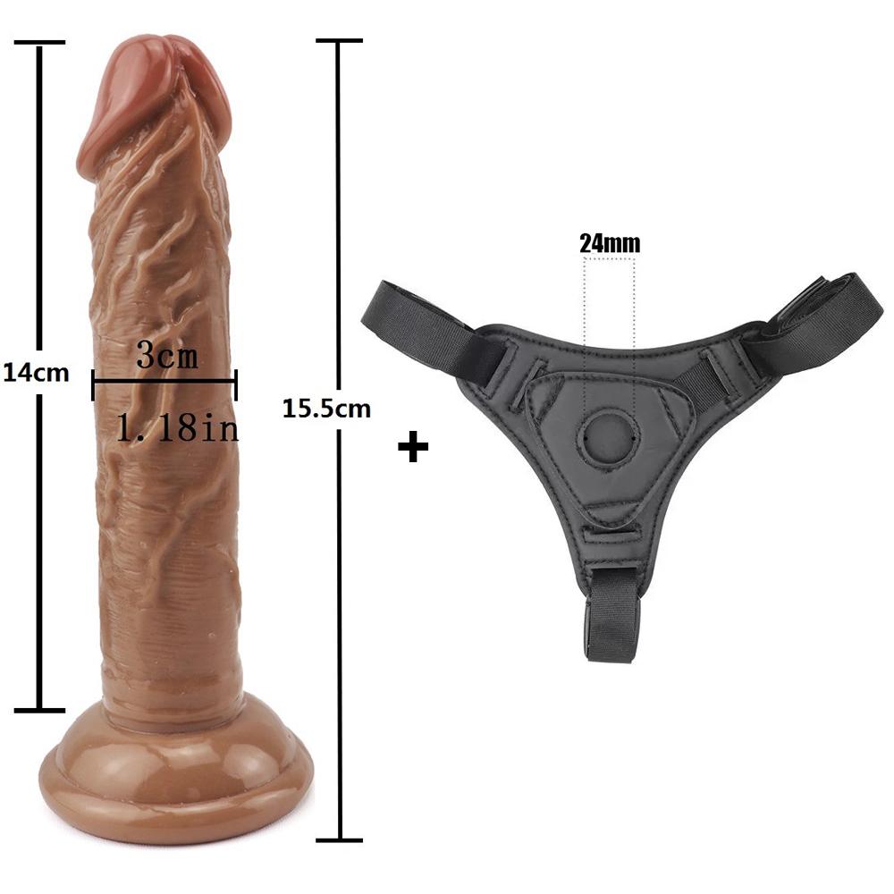 Pantaloni in Pelle Nera Porta Dildo Giocattoli Erotici per Donne Uomini Lesbiche Intimo con Pene Indossabile Strap-on Giochi per Adulti