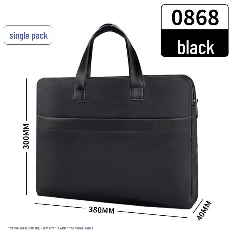Oxford Cloth Waterproof Briefcase for Documents and Cigarettes