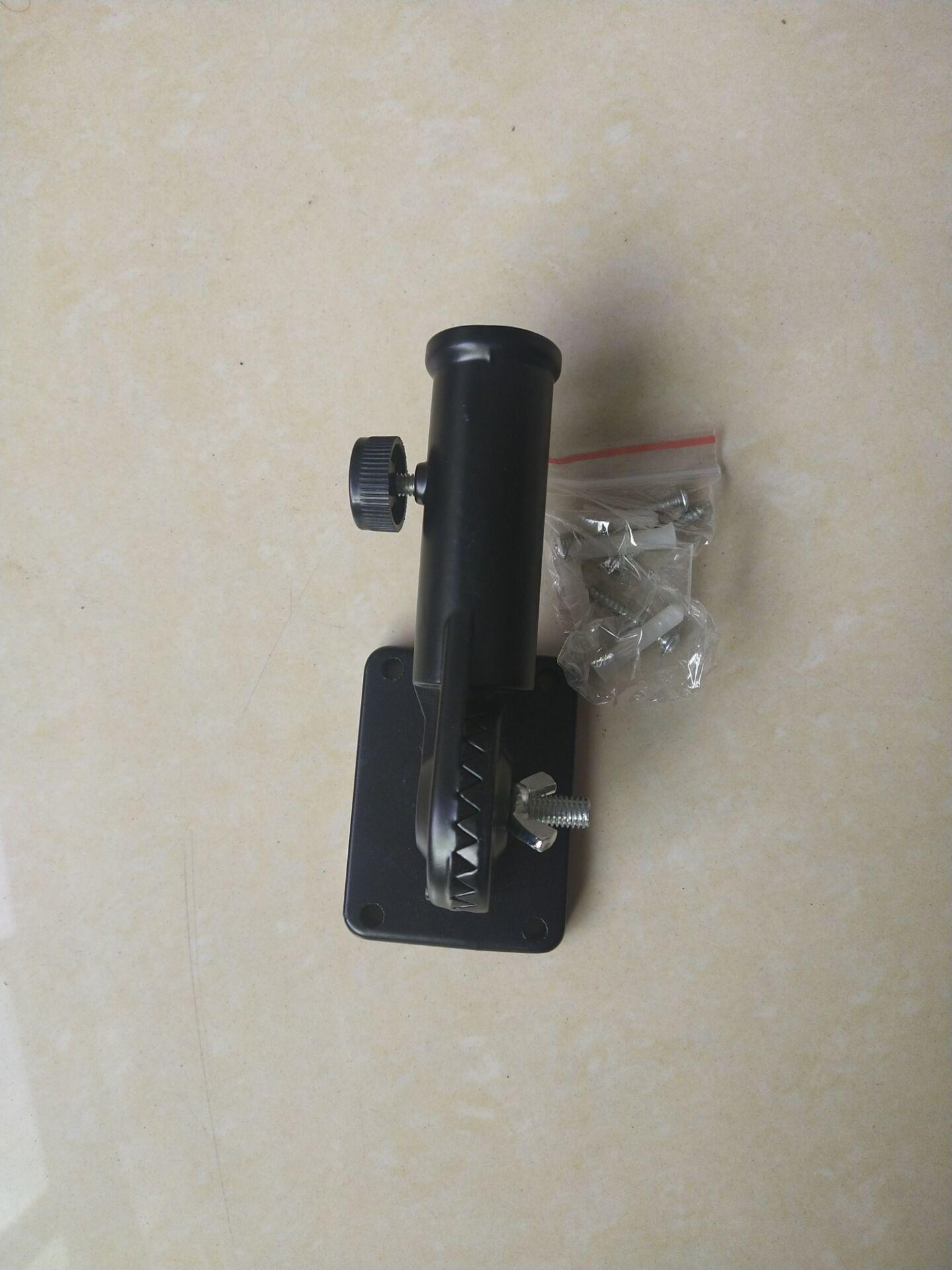 

Настінний кронштейн для флагштока з регулюванням на 180 градусів Настінний тримач для прапора з алюмінієвого сплаву Основа для кріплення флагштока з аксесуарами чорний