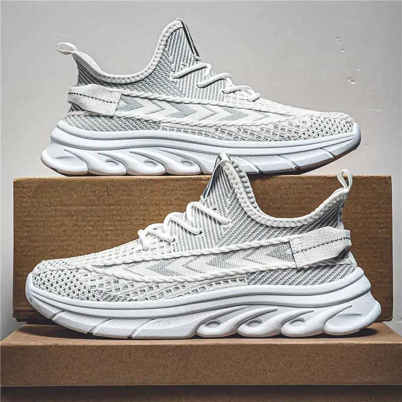 Fashion Plataform Thin Heel Running Men Shoes Casual White Tennis For Men Purple Sneakers Sports Sapateneis Sneakeres