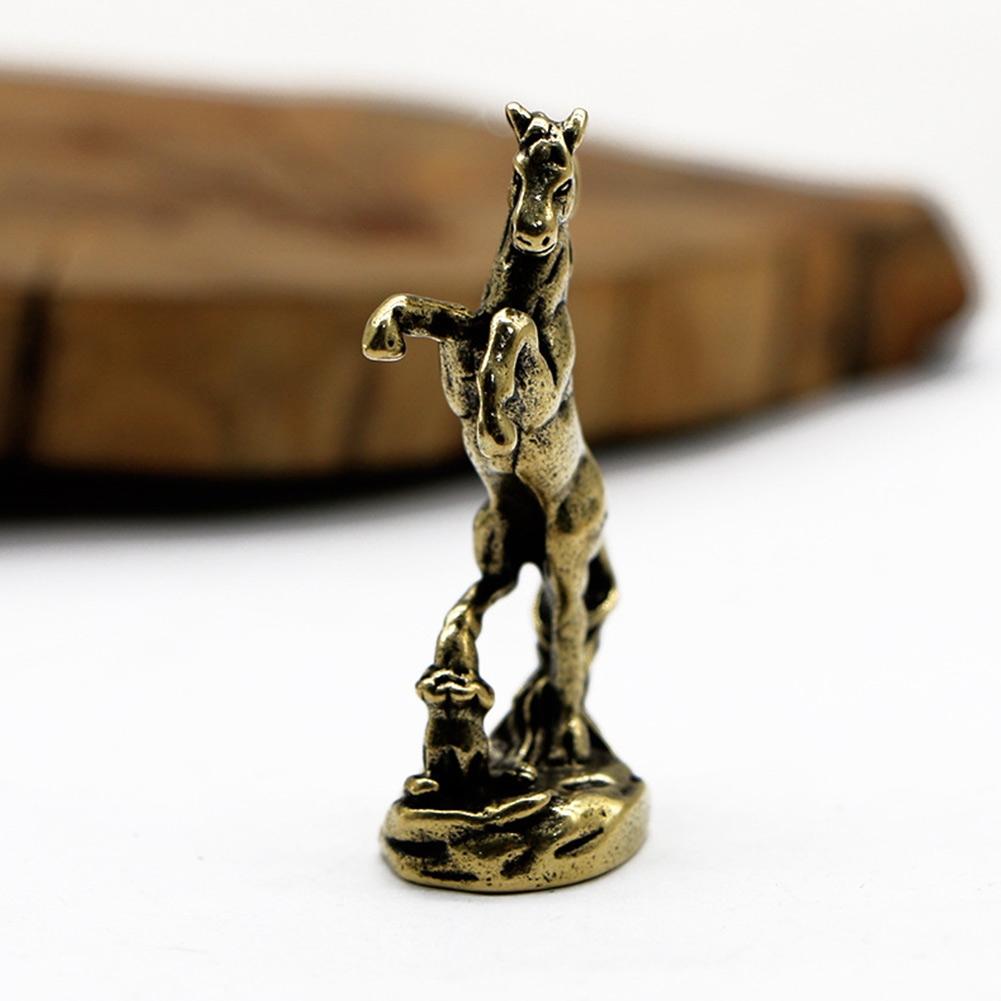 Ornaments Finely Crafted Hard Texture Horse Small Statue
