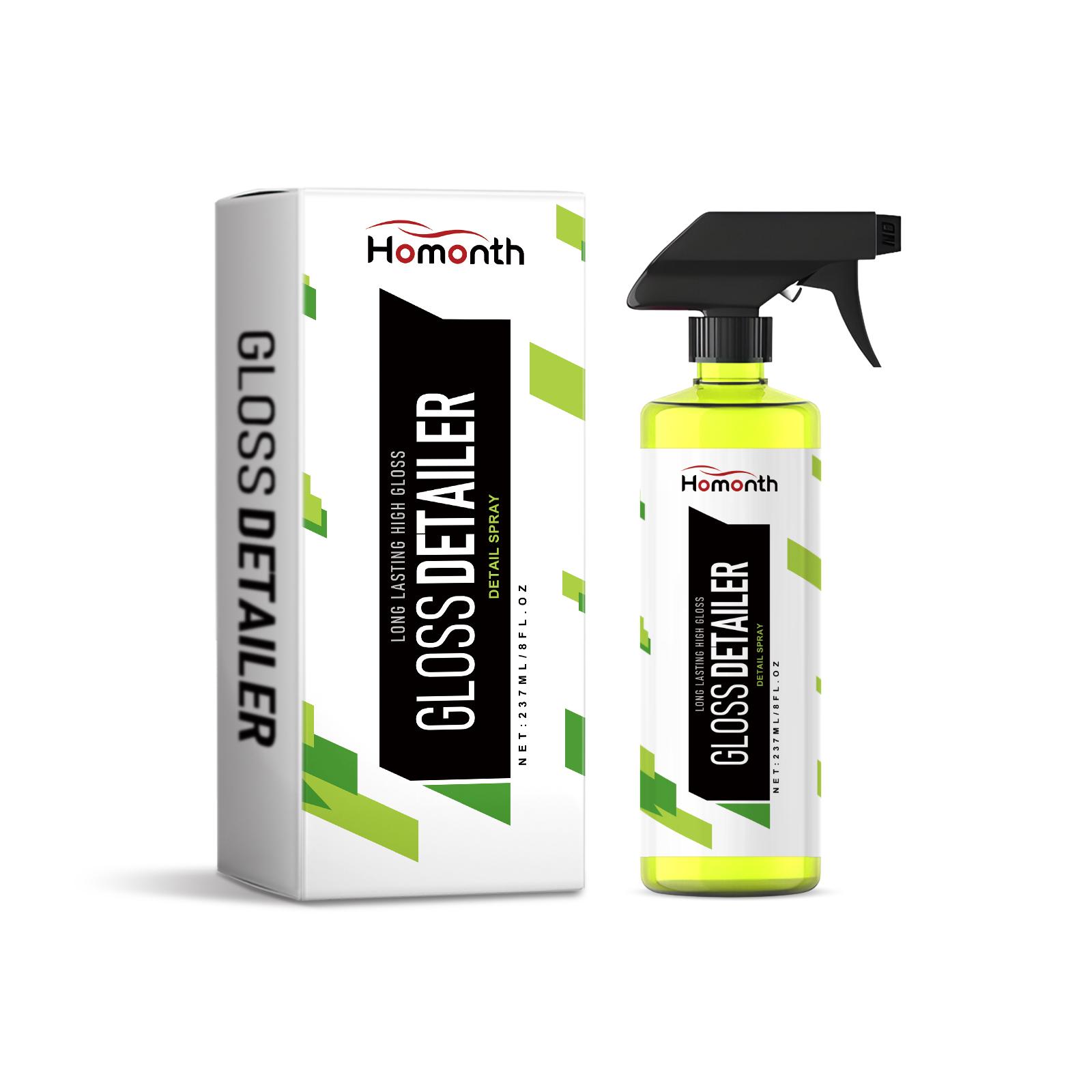 

Homonth Auto Detail Глянцевая краска-спрей для ухода за салоном, противообрастающий ремонт, уход за автомобилем, полировальный спрей