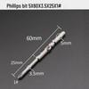 GOOD801 Electric Phillips Head Screwdriver Bit, 5mm Shank, 3mm Magnetic, 60mm Length