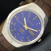 AUTOMATIC 8200 JAPAN MENS VINTAGE ARABIC BLUE COLOR DIAL WATCH A702765-1 R210-a702765