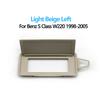 W220 Car Sun Visor Car Interior Sun Shade Visor Makeup Cosmetic Mirror Cover For Benz S Class 1998-2002 S350 S400 S500