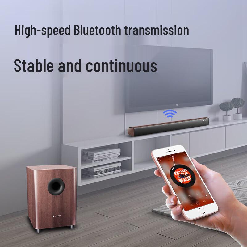 Sansui Home Theater KTV Soundbar System CN plug (adapter included)