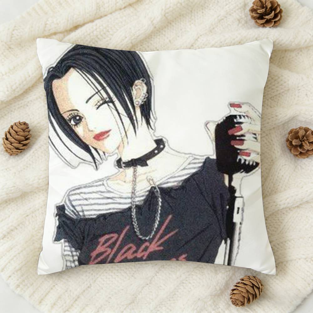 NNANA Anime OOsaki Doublesided Printed Square Decorative Cushion Cover for Sofa Living Room Home Decor