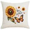 Sunflower Pillow Case European and American Style Home Sofa Pillow Combination Color Sofa Pillow