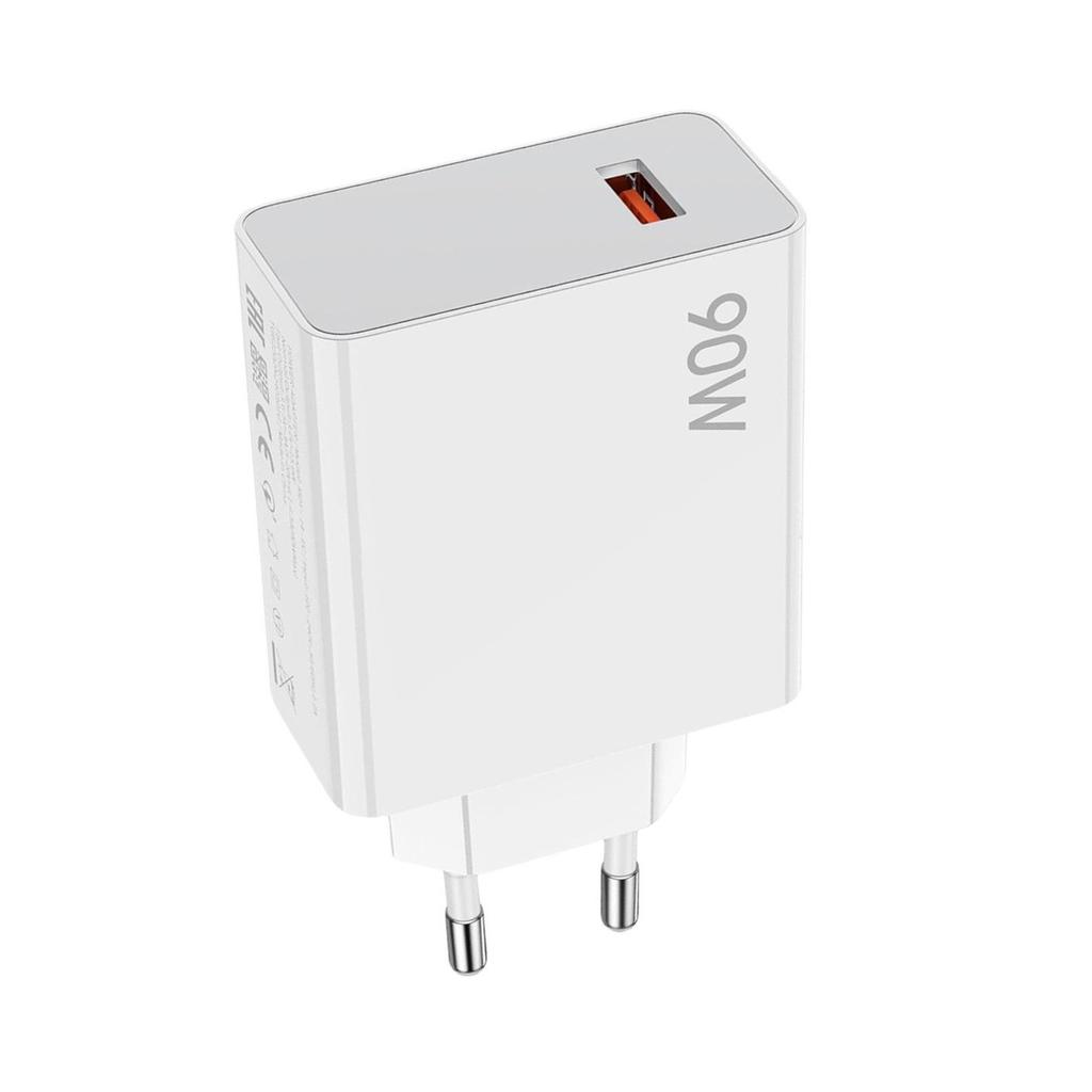 European Standard Fast Charger for Xiaomi Redmi - Supports 120W, 100W, 90W, 67W, 45W, 33W, Gold Label 6A