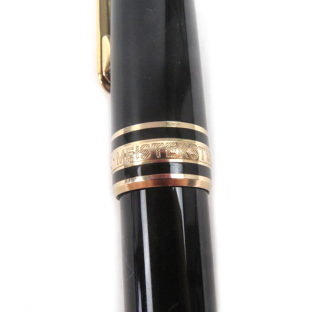 Very Good MONTBLANC Ballpoint pen Meisterstück Classic Pix Cap type Used